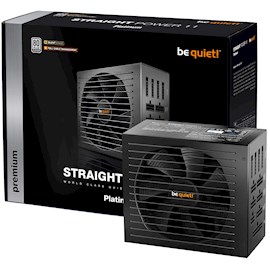 კვების ბლოკი Be Quiet BN310 Straight Power 11 Platinum, 1200W, 80 Plus, Power Supply, Black
